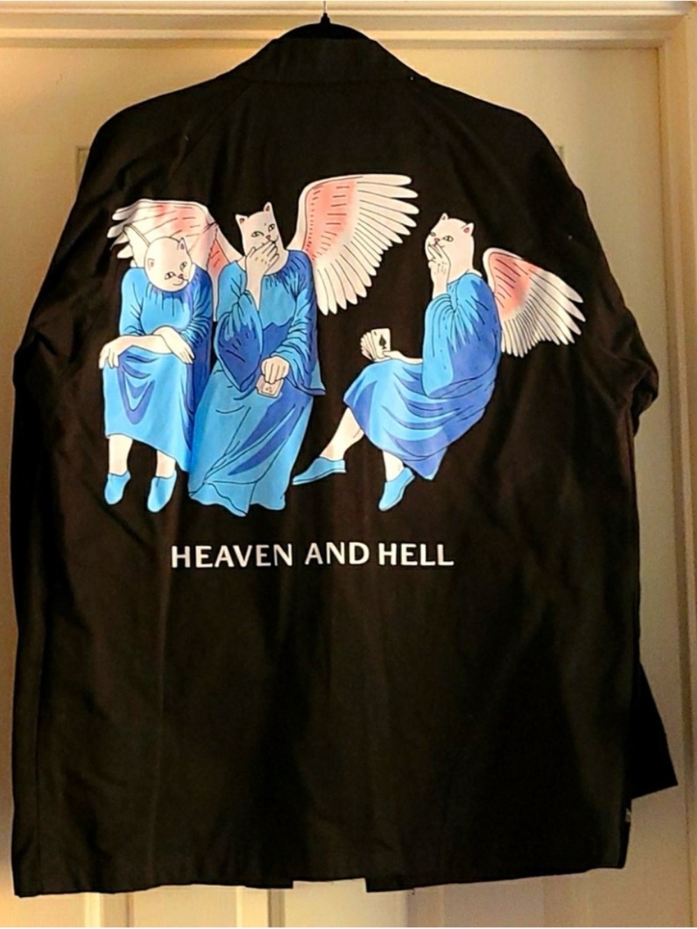 Ripndip Black Jacket Heaven and Hell